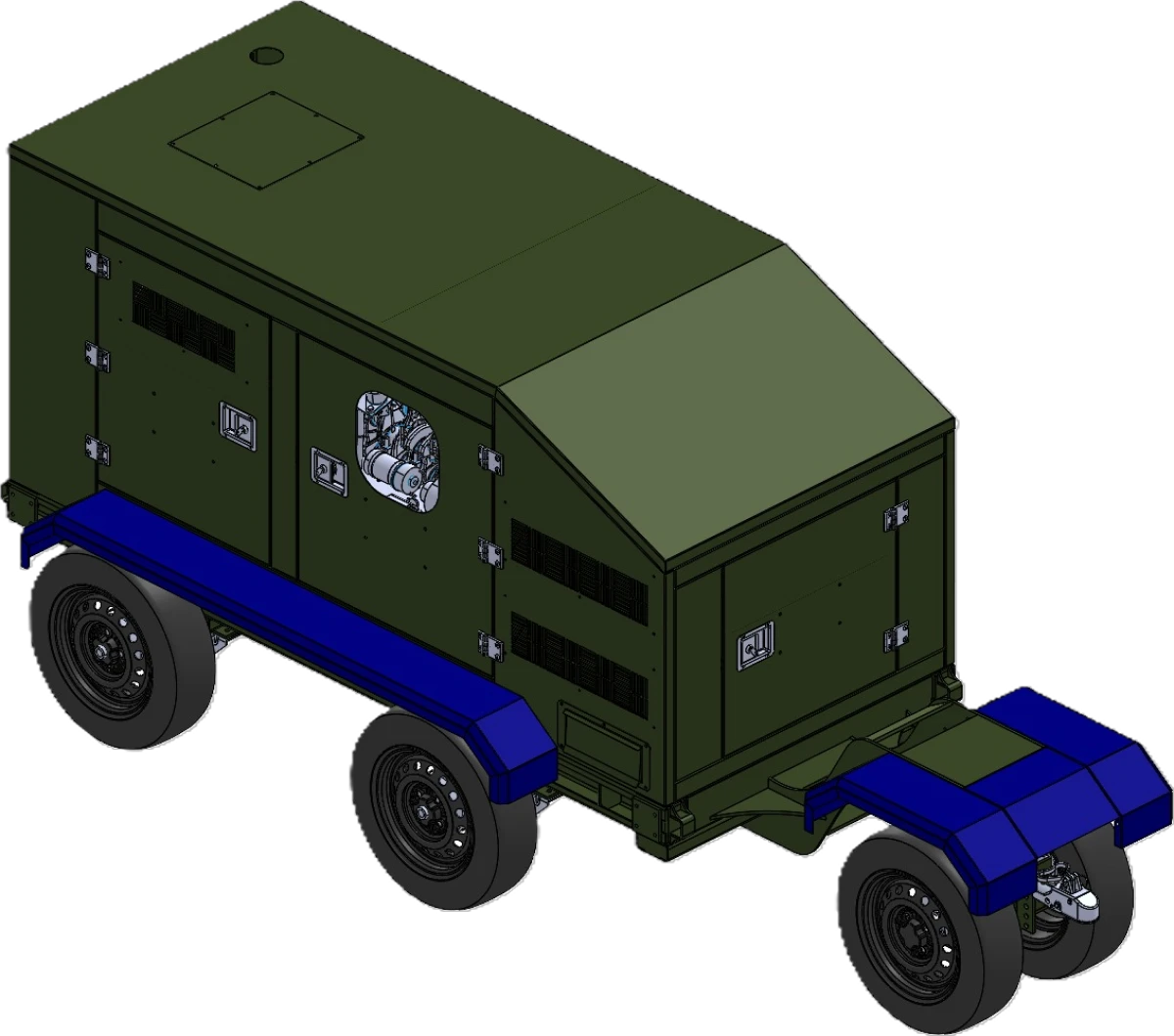 Gerador a Diesel Customizado